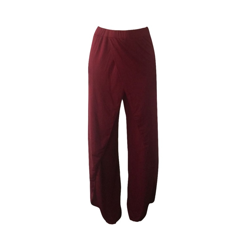 Side Slit Loose Flare Yoga Women's Pants