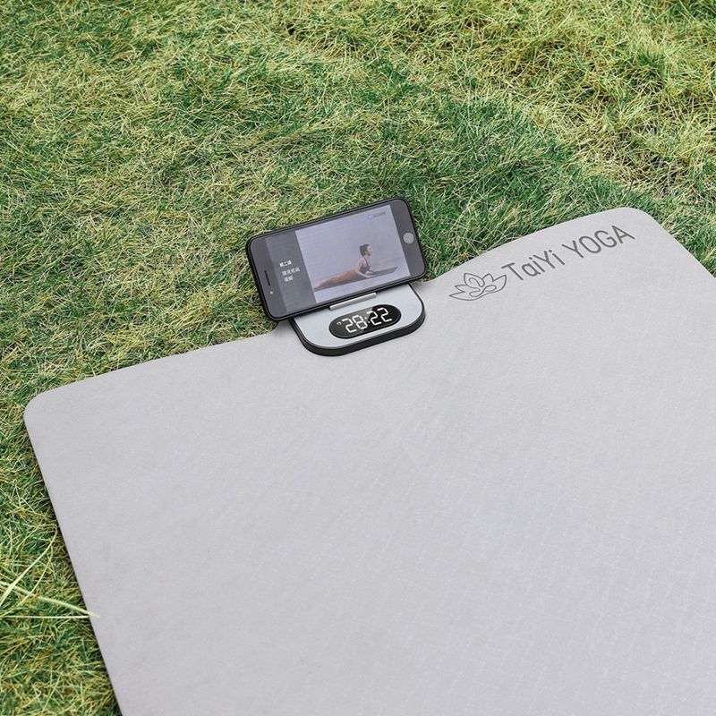 Yoga Tamping Mat with Smartphone Stand