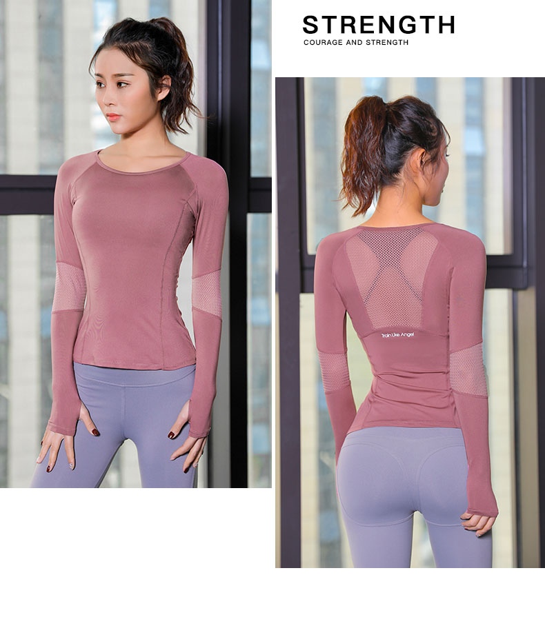 Long Sleeved Fitness Top