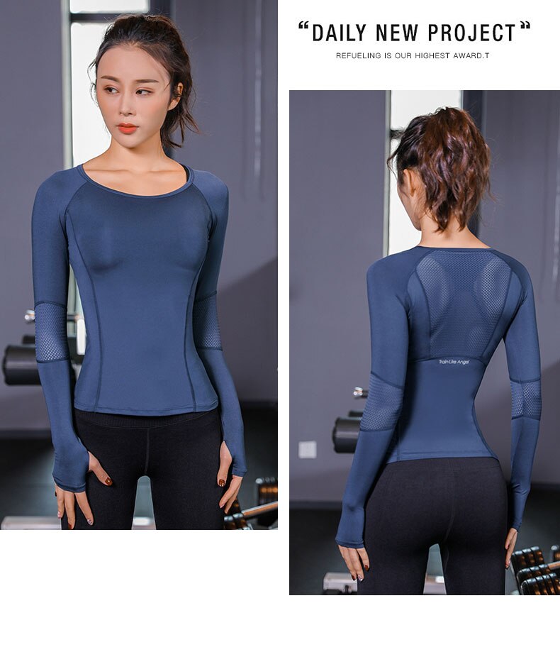 Long Sleeved Fitness Top