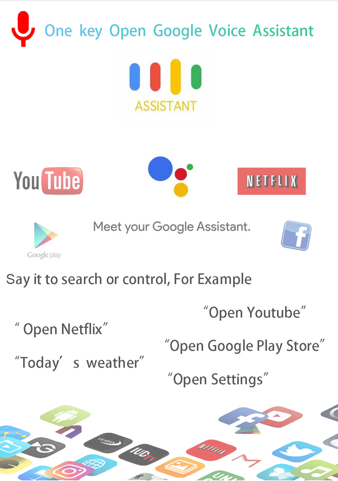 TV Box Google Voice Assistant Youtube 6K 3D Wifi