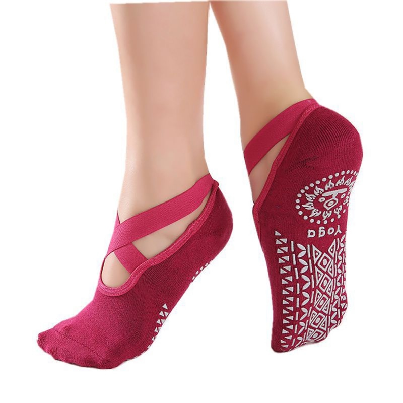 Women's Anti-Slip Boho Sole Yoga Socks