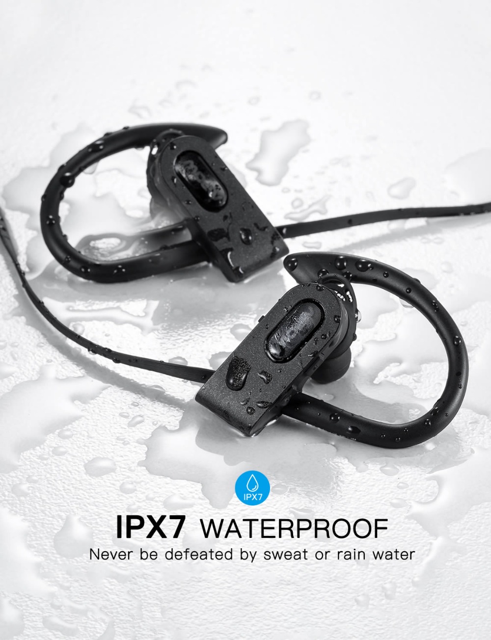 Waterproof Bluetooth 5.0 Sports Earphones