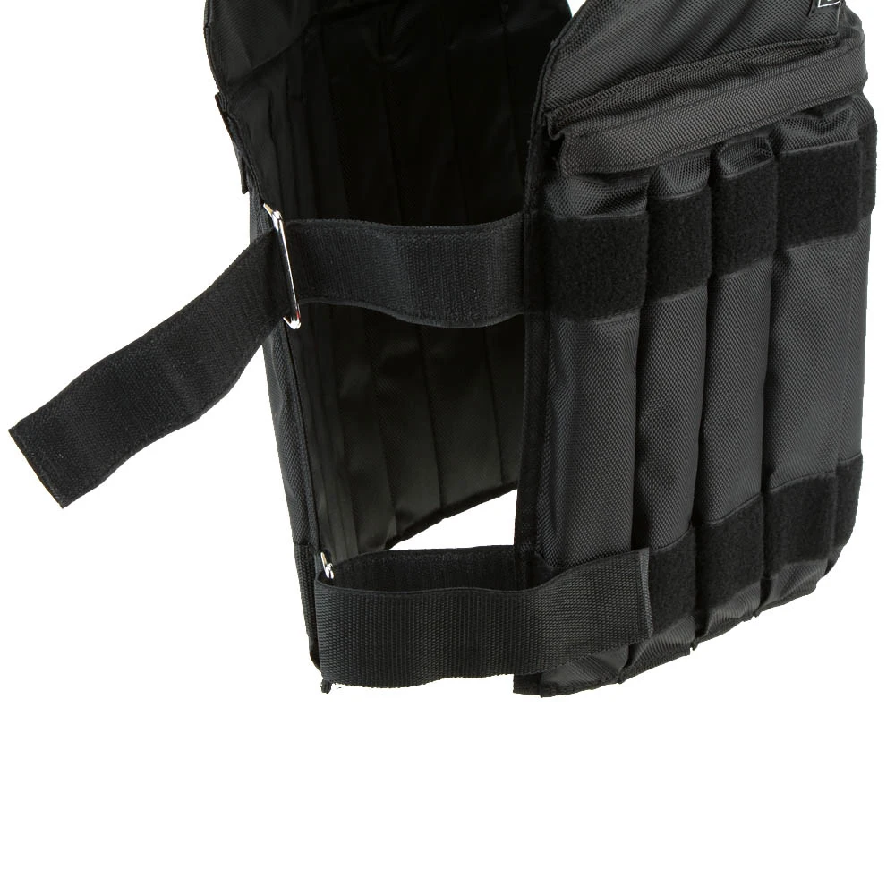 Sport Adjustable Black Weighted Vest