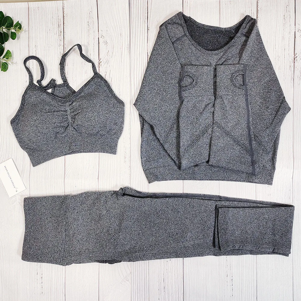 Yoga Seamless Clothing Set For Women